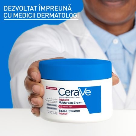 Crema intens hidratanta pentru pielea foarte uscata, 340 g, Cerave Crema intens hidratanta pentru pielea foarte uscata, 340 g, Cerave
