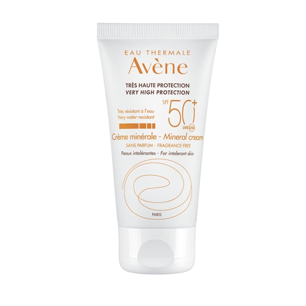 Crema minerala pentru protectie solara SPF 50+, 50 ml, Avene Crema minerala pentru protectie solara SPF 50+, 50 ml, Avene