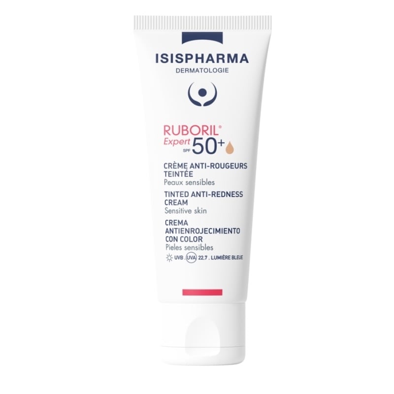 Crema nuantatoare anti-roseata SPF 50+ Ruboril Expert, 40 ml, Isispharma Crema nuantatoare anti-roseata SPF 50+ Ruboril Expert, 40 ml, Isispharma