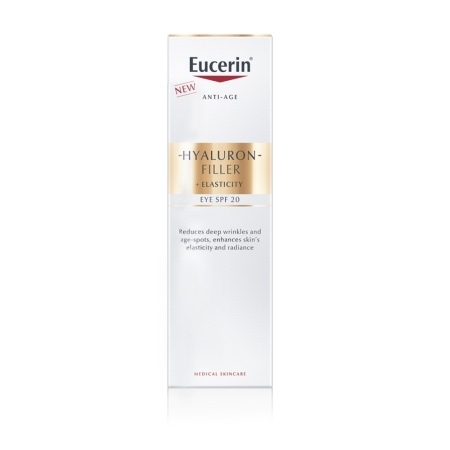 Crema de ochi SPF 20 Hyaluron Filler + Elasticity, 15 ml, Eucerin Crema de ochi SPF 20 Hyaluron Filler + Elasticity, 15 ml, Eucerin