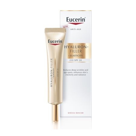 Crema de ochi SPF 20 Hyaluron Filler + Elasticity, 15 ml, Eucerin Crema de ochi SPF 20 Hyaluron Filler + Elasticity, 15 ml, Eucerin