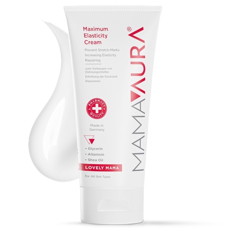 Crema pentru elasticitatea pielii Maximum Elasticity Lovely Mama, 150 ml, Mamaaura Crema pentru elasticitatea pielii Maximum Elasticity Lovely Mama, 150 ml, Mamaaura