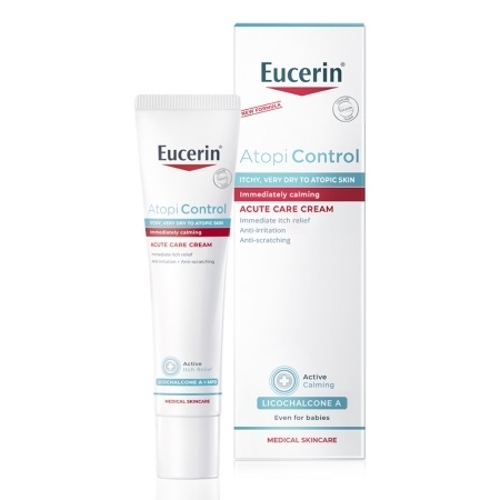 Crema pentru ingrijirea pielii in fazele acute, Atopi Control, 40 ml, Eucerin