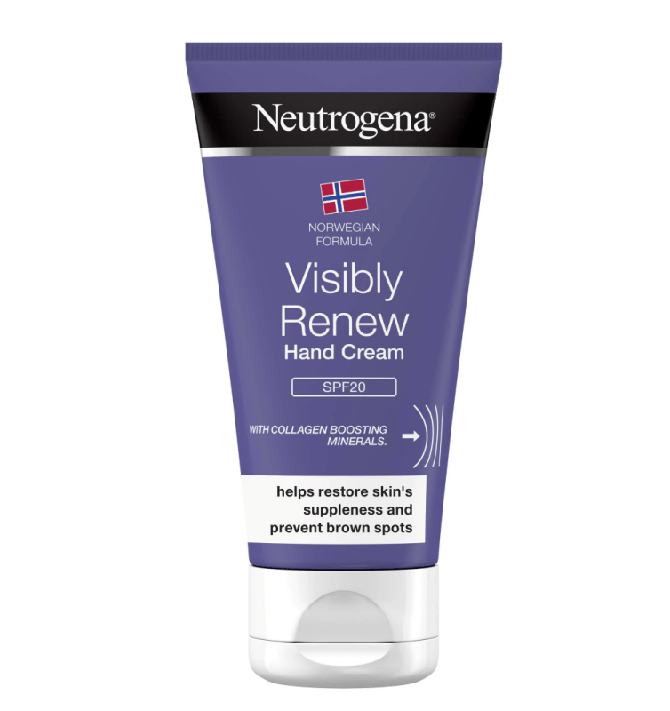 Crema pentru maini SPF 20 Visibly Renew, 75 ml, Neutrogena Crema pentru maini SPF 20 Visibly Renew, 75 ml, Neutrogena