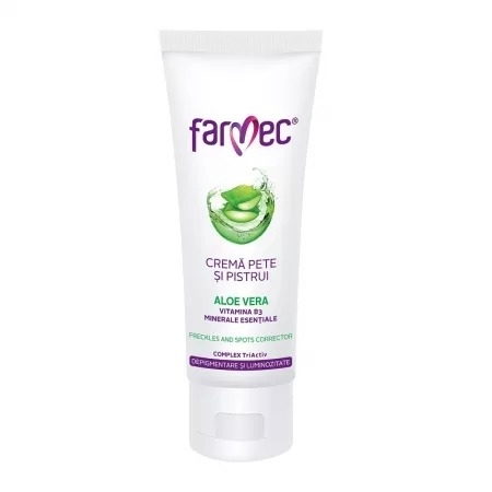 Crema pentru pete si pistrui, 50 ml, Farmec Crema pentru pete si pistrui, 50 ml, Farmec