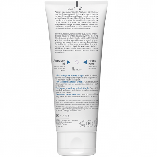 Crema pentru pleoape si conturul ochilor Atoderm Intensive, 100 ml, Bioderma Crema pentru pleoape si conturul ochilor Atoderm Intensive, 100 ml, Bioderma
