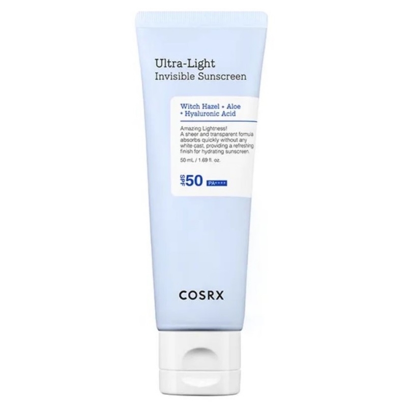 Crema Cu Protectie Solara Ultra-Light Invisible Sunscreen, Spf50 Pa++++, 50 ml, Cosrx