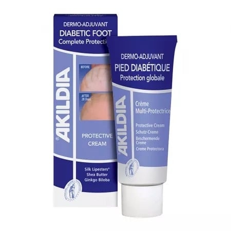 Crema protectoare pentru piciorul diabeticului Akildia, 75ml, Asepta Crema protectoare pentru piciorul diabeticului Akildia, 75ml, Asepta