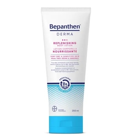 Crema relipidanta pentru corp Bepanthen Derma, 200 ml, Bayer Crema relipidanta pentru corp Bepanthen Derma, 200 ml, Bayer