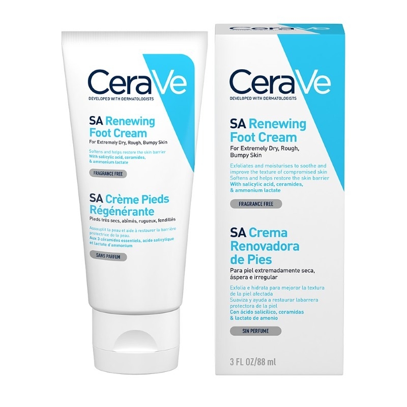 Crema reparatoare pentru picioare, 88ml, Cerave Crema reparatoare pentru picioare, 88ml, Cerave