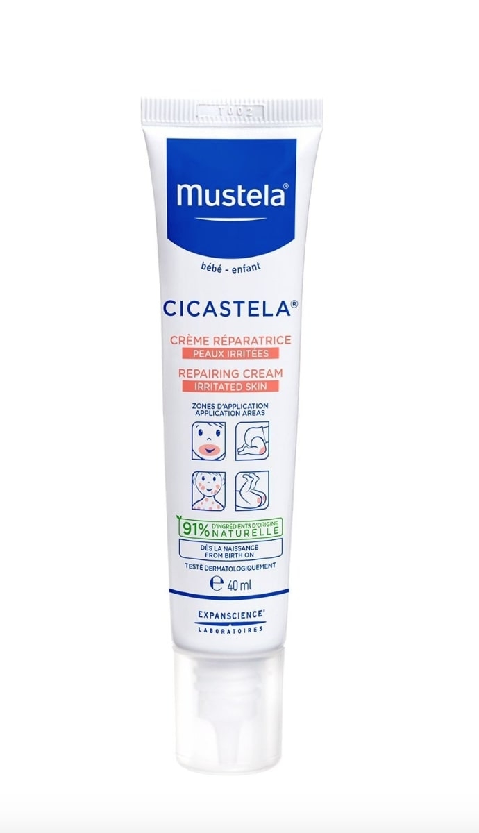 Crema reparatoare pentru piele iritata Cicastela, 40 ml, Mustela Crema reparatoare pentru piele iritata Cicastela, 40 ml, Mustela