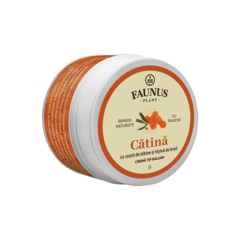 Crema tip balsam cu catina, 50 ml, Faunus Plant Crema tip balsam cu catina, 50 ml, Faunus Plant