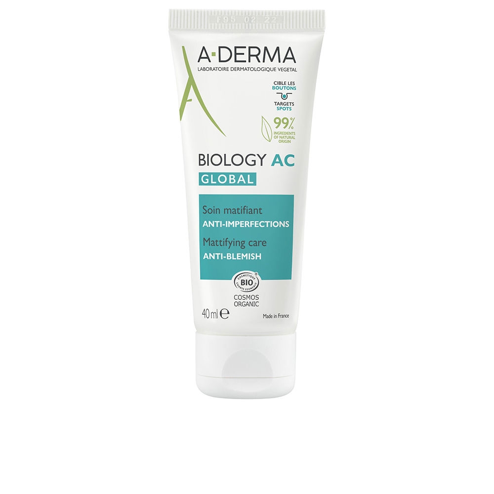 Crema matifianta anti-imperfectiuni Biology AC Global, 40 ml, A-Derma Crema matifianta anti-imperfectiuni Biology AC Global, 40 ml, A-Derma