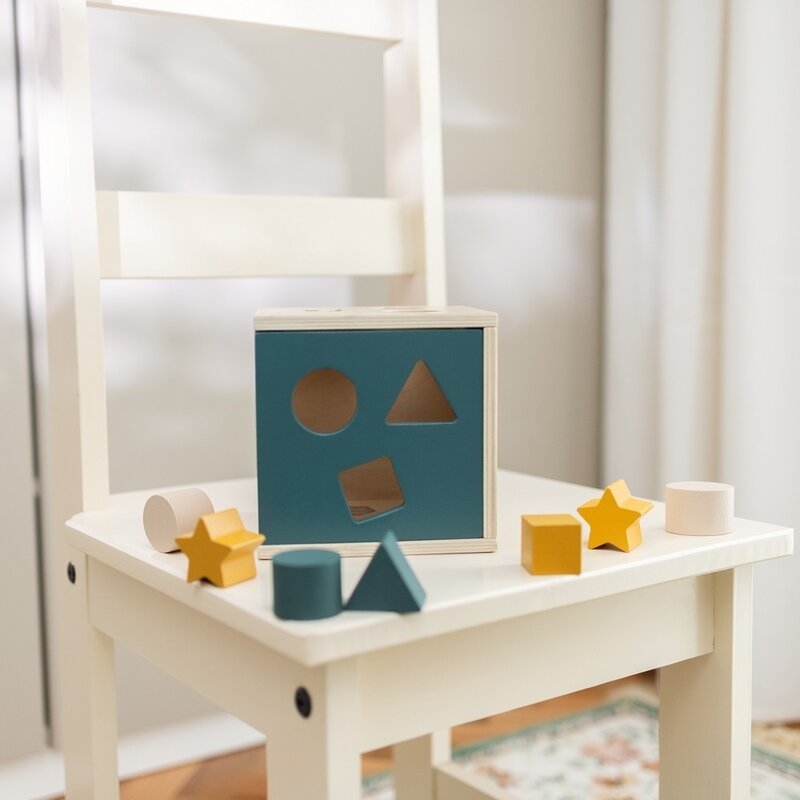 Cub de activitati, Petite&Mars, Gravity Wood of Mars, Cu 12 piese, 12 luni+, Multicolor Cub de activitati, Petite&Mars, Gravity Wood of Mars, Cu 12 piese, 12 luni+, Multicolor