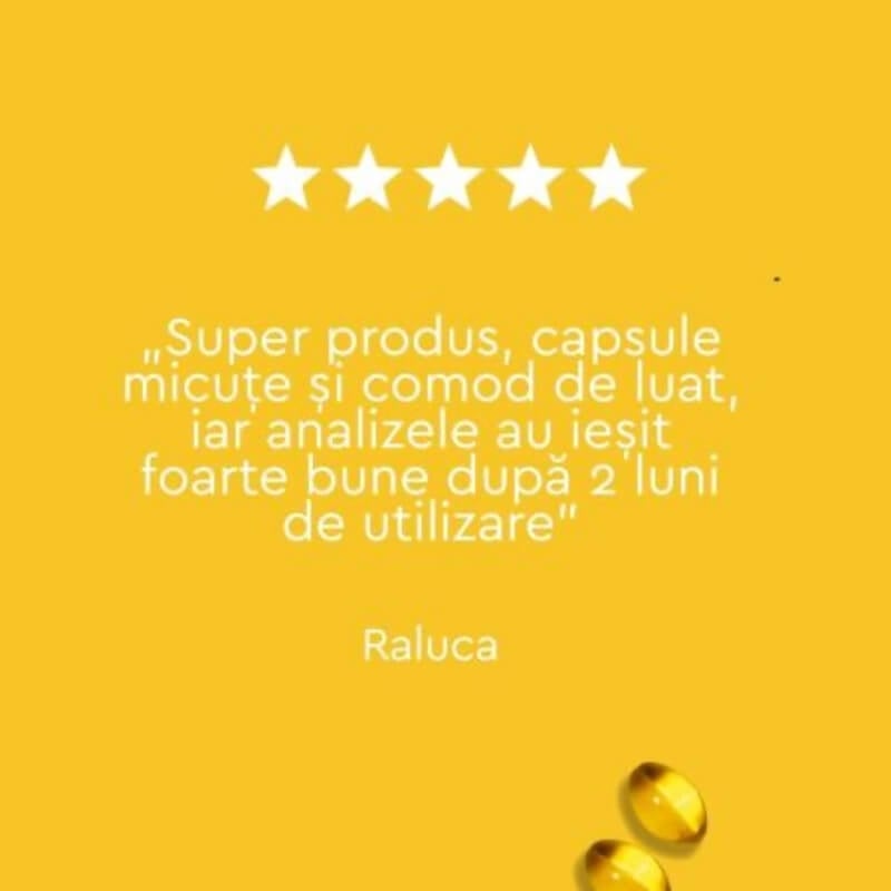 Daily D3 Good Routine, Vitamina D3 2000 UI, 60 capsule moi, Secom Daily D3 Good Routine, Vitamina D3 2000 UI, 60 capsule moi, Secom