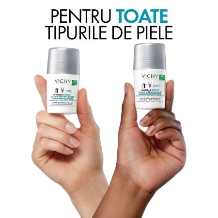 Deodorant roll-on Invisible Resist 72h, 50 ml, Vichy Deodorant roll-on Invisible Resist 72h, 50 ml, Vichy