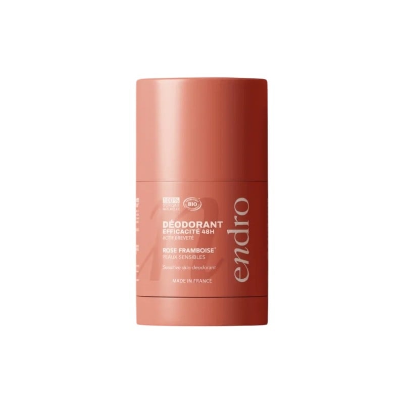Deodorant stick reincarcabil cu trandafir si zmeura, 50g, Endro Deodorant stick reincarcabil cu trandafir si zmeura, 50g, Endro
