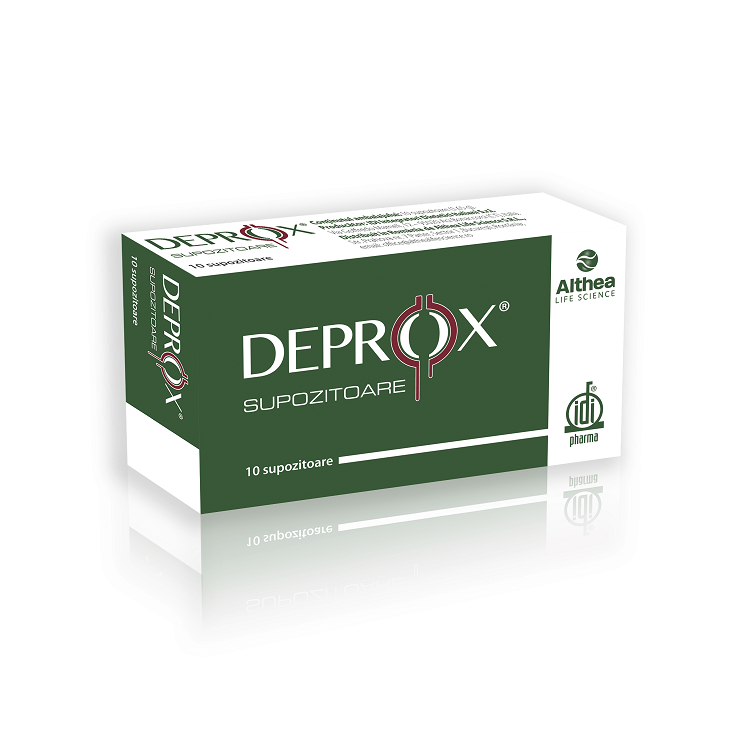 Deprox, 10 supozitoare, Althea Life Science Deprox, 10 supozitoare, Althea Life Science
