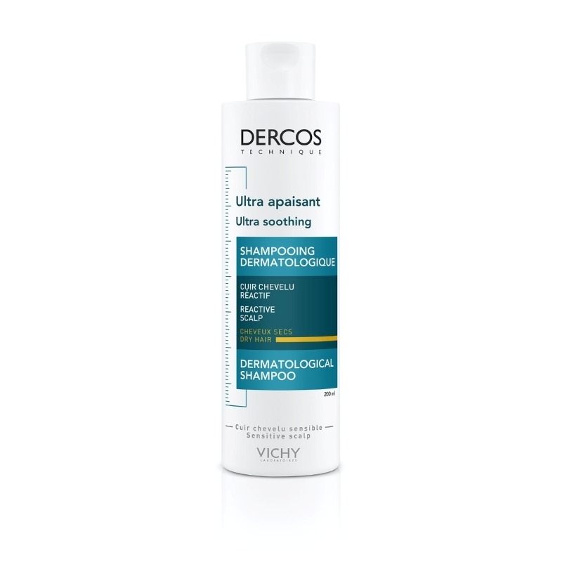 Dercos sampon ultra calmant par uscat, 200ml, Vichy Dercos sampon ultra calmant par uscat, 200ml, Vichy