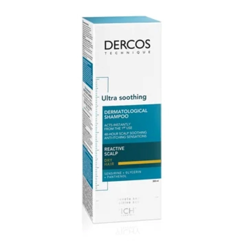 Dercos sampon ultra calmant par uscat, 200ml, Vichy Dercos sampon ultra calmant par uscat, 200ml, Vichy