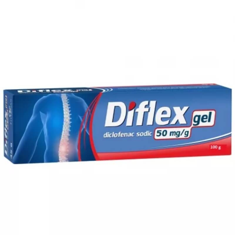 Diflex gel 50 mg/g, 100 g, Fiterman Pharma Diflex gel 50 mg/g, 100 g, Fiterman Pharma