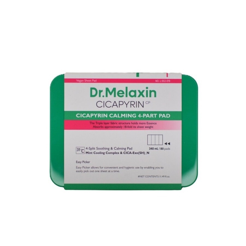 Dischete Umede Cu Efect Calmant Si Centella Asiatica Cicapyrin, 80 bucati, Dr. Melaxin Dischete Umede Cu Efect Calmant Si Centella Asiatica Cicapyrin, 80 bucati, Dr. Melaxin