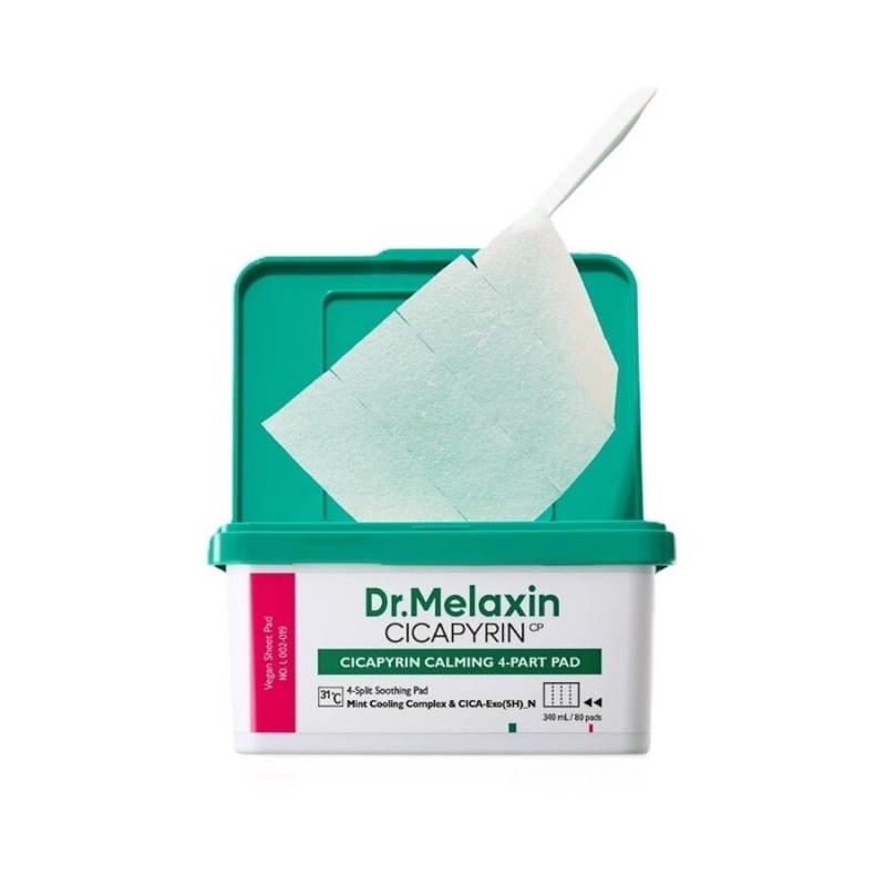 Dischete Umede Cu Efect Calmant Si Centella Asiatica Cicapyrin, 80 bucati, Dr. Melaxin Dischete Umede Cu Efect Calmant Si Centella Asiatica Cicapyrin, 80 bucati, Dr. Melaxin