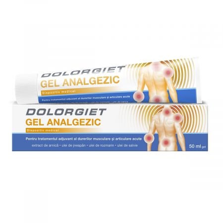 Gel analgezic Dolorgiet, 50 ml, Zdrovit Gel analgezic Dolorgiet, 50 ml, Zdrovit