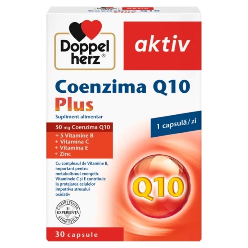 Aktiv Coenzima Q10 Plus, 30caps, Doppelherz Aktiv Coenzima Q10 Plus, 30caps, Doppelherz