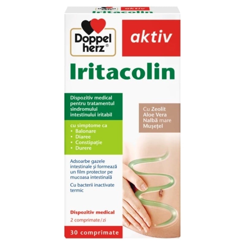 Aktiv Iritacolin, 30compr, Doppelherz Aktiv Iritacolin, 30compr, Doppelherz