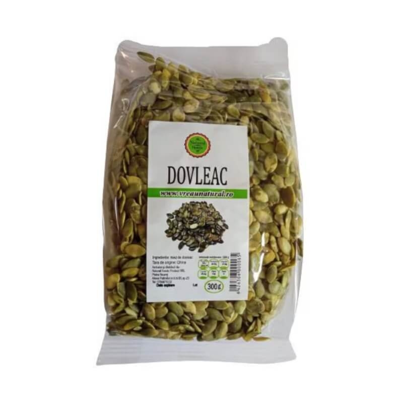 Dovleac seminte, 300 g, Natural Seeds Dovleac seminte, 300 g, Natural Seeds