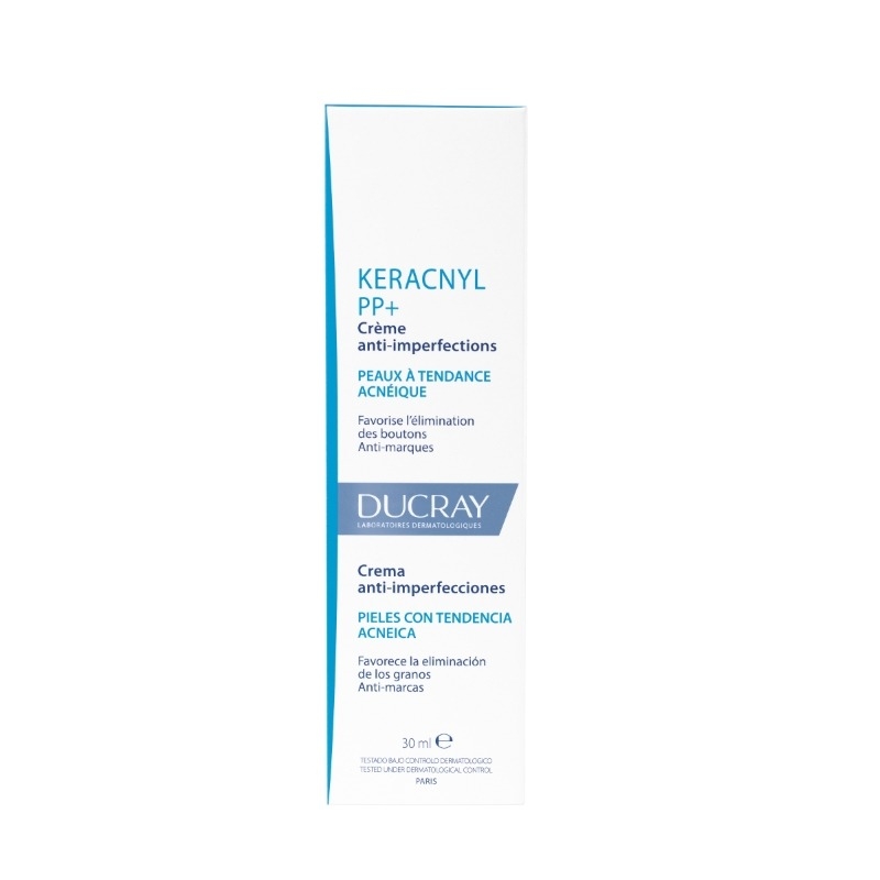 Crema calmanta anti-imperfectiuni pentru tenul cu tendinta acneica Keracnyl PP+, 30 ml, Ducray Crema calmanta anti-imperfectiuni pentru tenul cu tendinta acneica Keracnyl PP+, 30 ml, Ducray