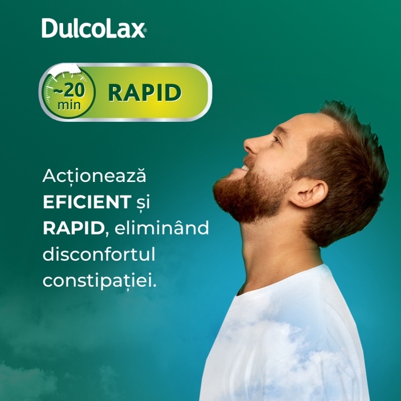 Dulcolax 10 mg, 6 supozitoare, Sanofi Dulcolax 10 mg, 6 supozitoare, Sanofi