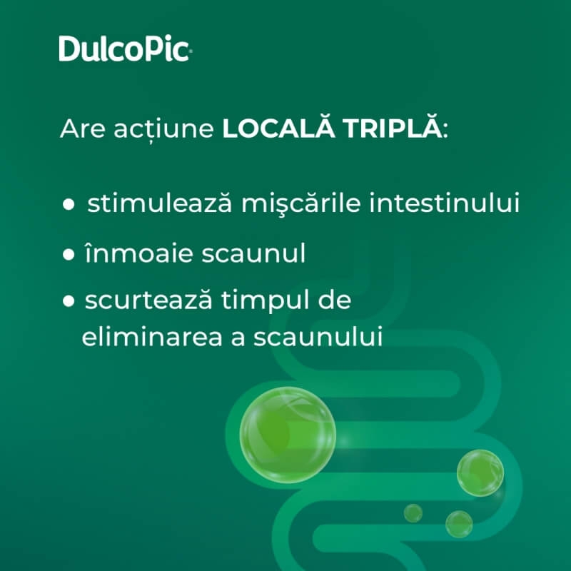 Dulcopic, 7,5 mg/ml picaturi orale solutie, 15 ml, Sanofi Dulcopic, 7,5 mg/ml picaturi orale solutie, 15 ml, Sanofi