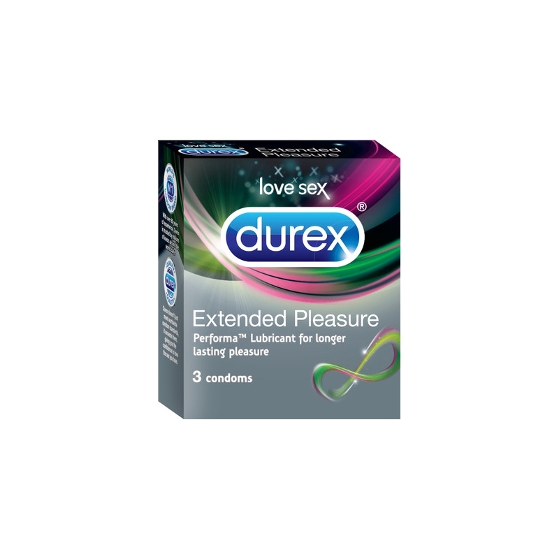Durex - Extended Pleasure 3 prezervative Durex - Extended Pleasure 3 prezervative