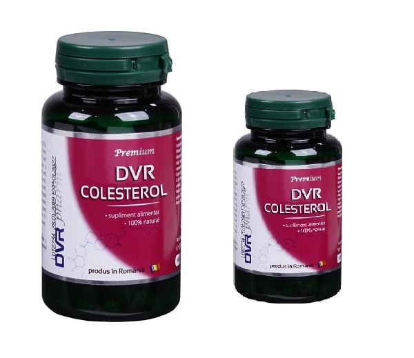 Pachet Colesterol, 60 + 30 capsule, DVR Pharm