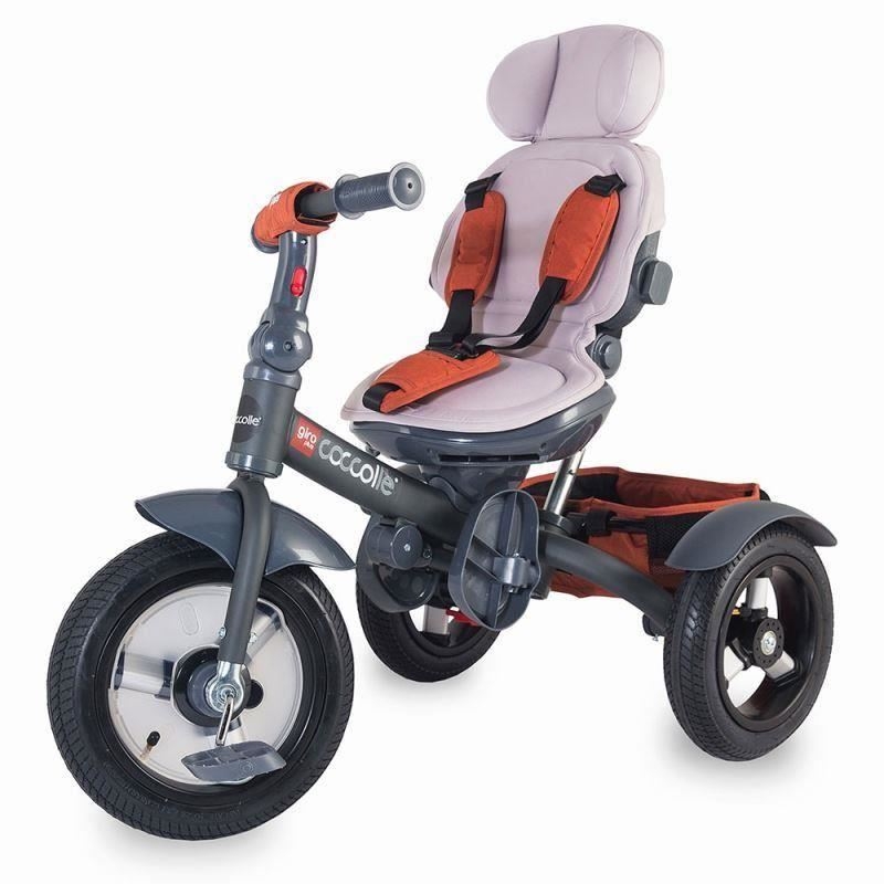 Tricicleta multifunctionala Coccolle Giro Plus Albastru Tricicleta multifunctionala Coccolle Giro Plus Albastru