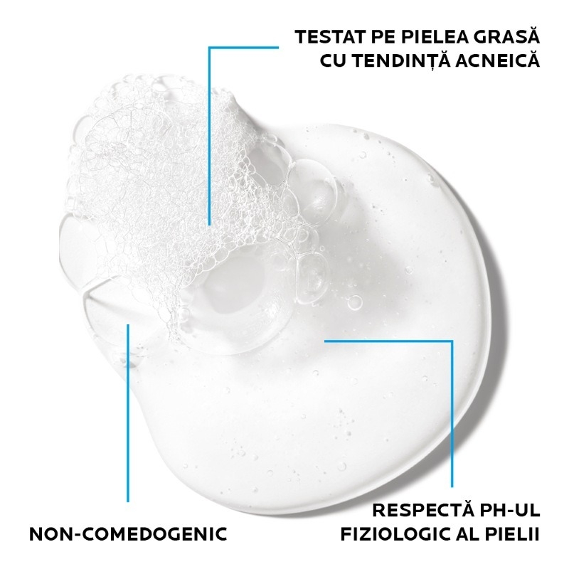 Effaclar Gel spumant purifiant, 200ml, La Roche-Posay Effaclar Gel spumant purifiant, 200ml, La Roche-Posay