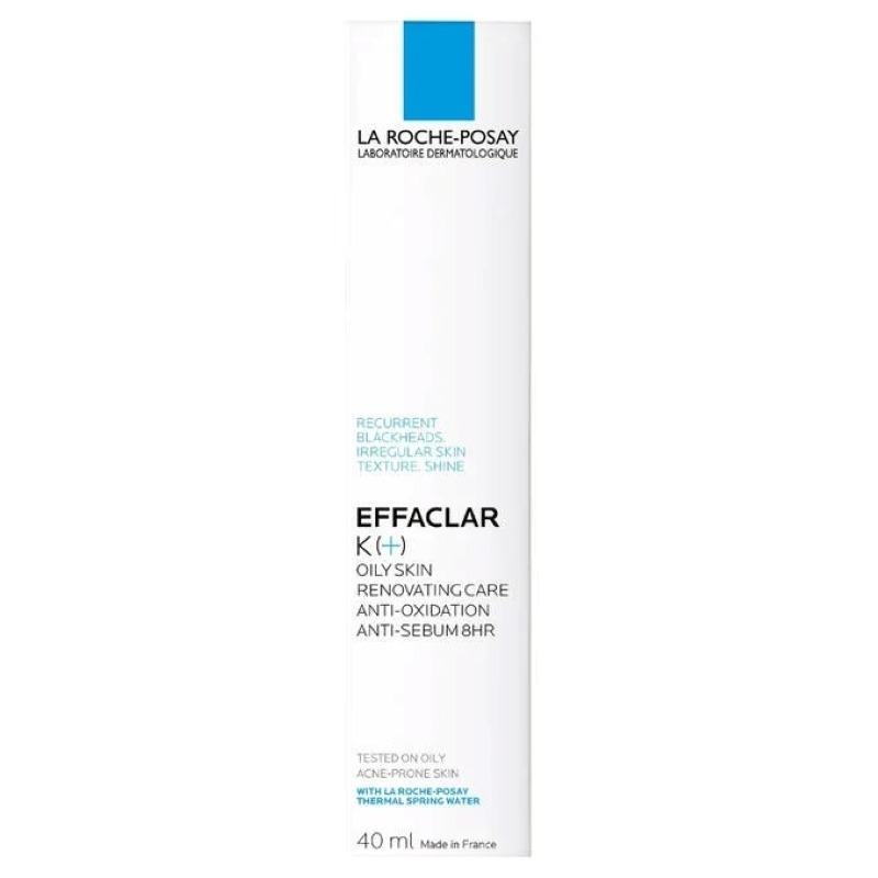 Effaclar K+ crema pentru ten gras, 40ml, La Roche-Posay Effaclar K+ crema pentru ten gras, 40ml, La Roche-Posay