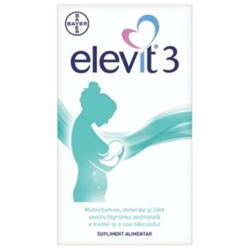 Elevit 3, 30 capsule, Bayer Elevit 3, 30 capsule, Bayer