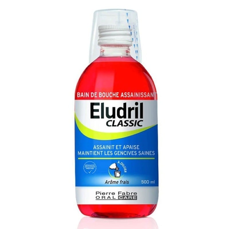 Classic apa de gura, 500ml, Eludril Classic apa de gura, 500ml, Eludril