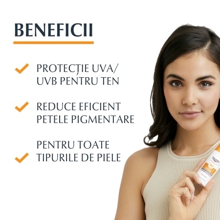 Crema de fata SPF 50+ Sun Protection Pigment Control, 50 ml, Eucerin Crema de fata SPF 50+ Sun Protection Pigment Control, 50 ml, Eucerin