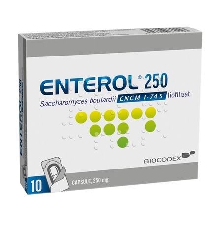 Enterol, 250 mg, 10 capsule, Biocodex Enterol, 250 mg, 10 capsule, Biocodex