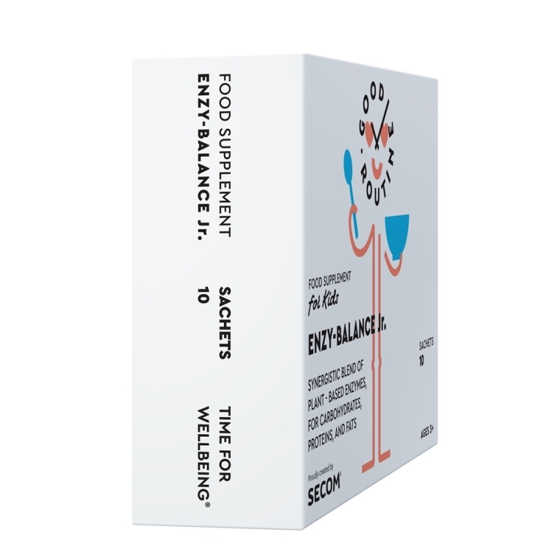 Enzy-Balance Jr Good Routine, pulbere 2.5 g, 10 plicuri, Secom Enzy-Balance Jr Good Routine, pulbere 2.5 g, 10 plicuri, Secom