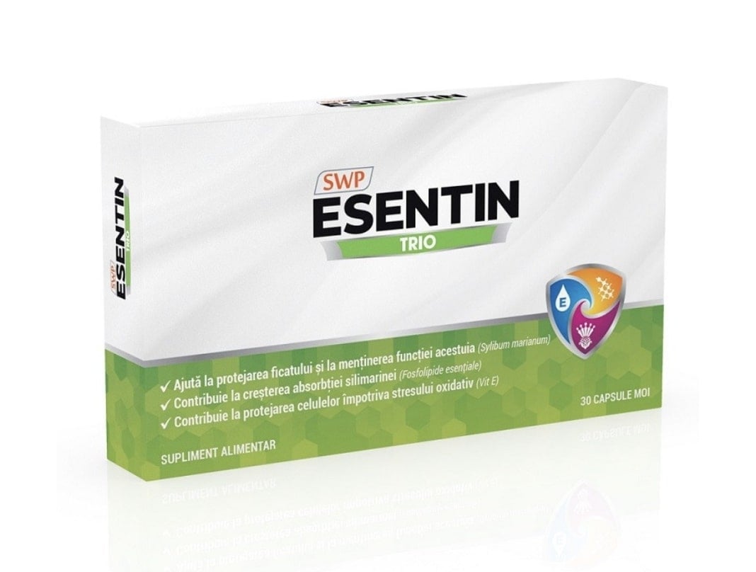Esentin Trio, 30 capsule, Sun Wave Pharma Esentin Trio, 30 capsule, Sun Wave Pharma