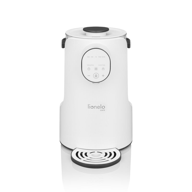 Espressor pentru lapte praf, Lionelo, Baby Presto, Functie declorizare si dozare a apei, Cu afisaj digital LED, Cu rezervor de 2 L, Alb Espressor pentru lapte praf, Lionelo, Baby Presto, Functie declorizare si dozare a apei, Cu afisaj digital LED, Cu rezervor de 2 L, Alb