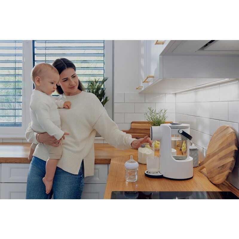 Espressor pentru lapte praf, Lionelo, Baby Presto, Functie declorizare si dozare a apei, Cu afisaj digital LED, Cu rezervor de 2 L, Alb Espressor pentru lapte praf, Lionelo, Baby Presto, Functie declorizare si dozare a apei, Cu afisaj digital LED, Cu rezervor de 2 L, Alb
