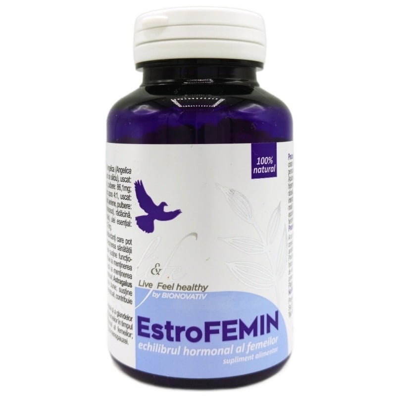 Estrofemin, 120 capsule, Bionovativ Estrofemin, 120 capsule, Bionovativ