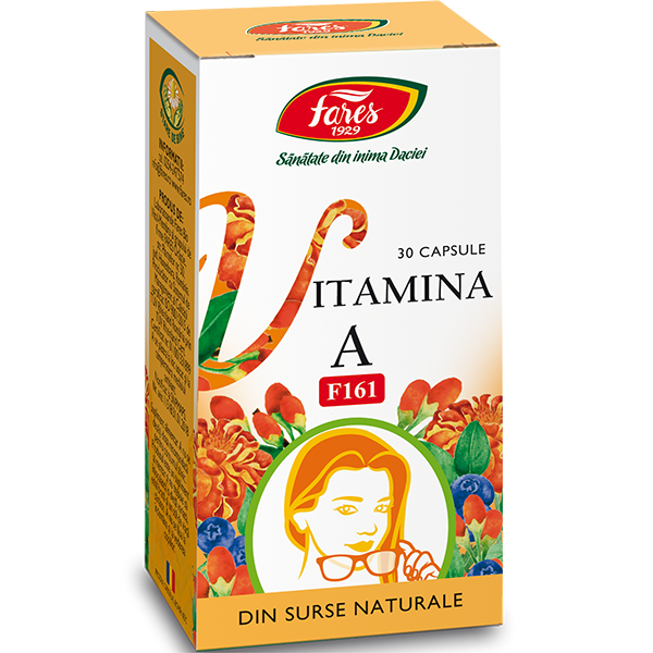 Vitamina A naturala (F161) 30caps., Fares Vitamina A naturala (F161) 30caps., Fares