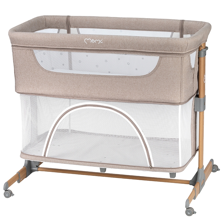Co-sleeper MoMi, Smart Bed 4 in 1 - Beige Co-sleeper MoMi, Smart Bed 4 in 1 - Beige